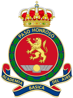 Coat of Arms of the Spanish Air Force NCO Academy.svg