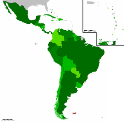Situación de Comunidad de Estados Latinoamericanos y Caribeños