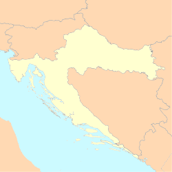 Localización respecto a Croacia