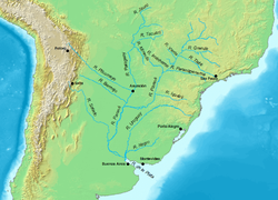 Localización en la Cuenca del Río Paraná