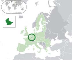 Situación de Luxemburgo