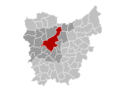 Localización de Gante