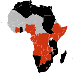 H1N1 Africa Map.svg