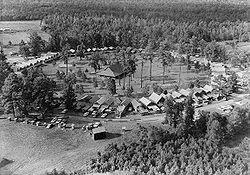 Indian Fields Methodist Campground, Aerial View, SC Route 73, .7 mile from SC Route 15, Saint George vicinity (Dorchester County, South Carolina).jpg