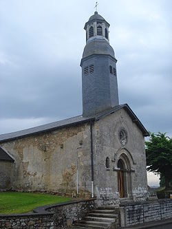 Le Châtenet-en-Dognon (Haute-Vienne, Fr), l'église.JPG