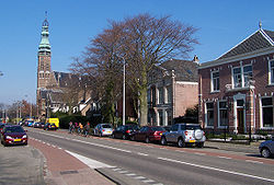Heereweg, la calle principal de Lisse.