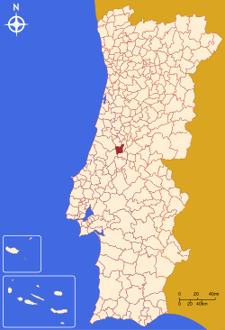 Localización de Alvaiázere