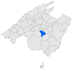 Localización de Montuiri