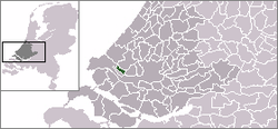 Localización de Maassluis