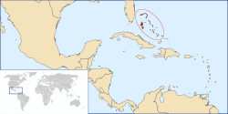 Situación de Bahamas