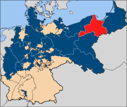 Ubicación de Prusia Occidental