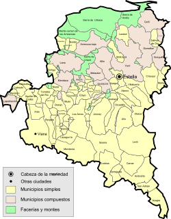 Merindad de Estella-Mapa municipal.svg