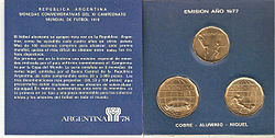 Monedas Conmemorativas Mundial de Fútbol 1978 II.jpg