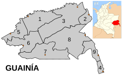 Municipios de Guainia.svg