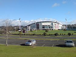 Vista sureste del estadio