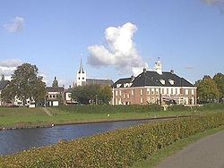 Panorama de Ommen, con vista al Vecht
