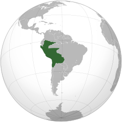 Ubicación de Confederación Perú-Boliviana