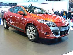 Tercera generación del Renault Mégane con carrocería hatchback de tres puertas