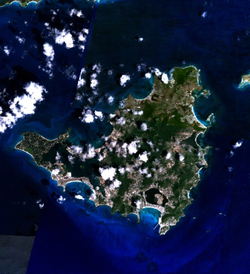 Fotografía de satélite de San Martín