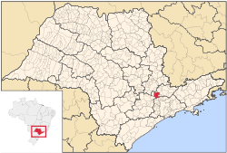Localización de Jundiaí