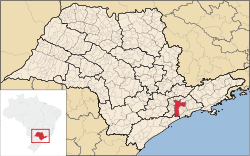 Localización de São Paulo
