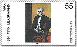 Stamp Germany 2003 MiNr2315 Max Beckmann.jpg