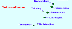 Mapa de las islas