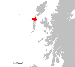 Localización de North Uist