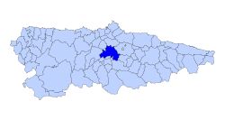 El concejo de Oviedo en el Principado de Asturias