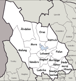Municipalities of Dalarna County