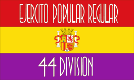 Flag of the 44 Division Spanish Popular Army.svg