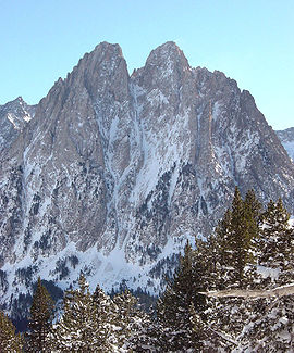 Los Encantados, dos picos representativos del parque.