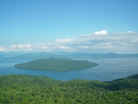 El lago Kussharo y la isla Naka