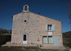 Largarde d Apt church by JM Rosier.JPG