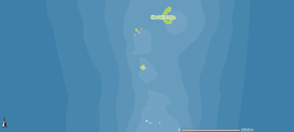 Mapa de las Islas Columbretes