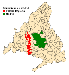 Mapa del Parque Regional