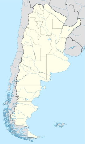 Localización de La Plata en Argentina