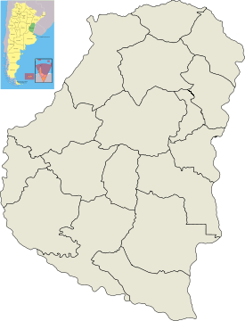 Localización de Concordia (Argentina) en Provincia de Entre Ríos