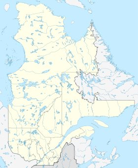 Localización del río Ottawa, limite fronterizo entre Quebec y Ontario