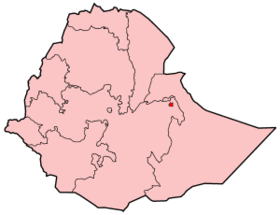 Mapa de Región Harari