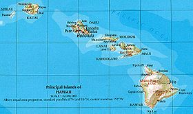 Mapa del grupo principal del archipiélago