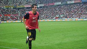 Isaac Cuenca-Sporting Gijon vs FCBarcelona 2011-2012.jpg