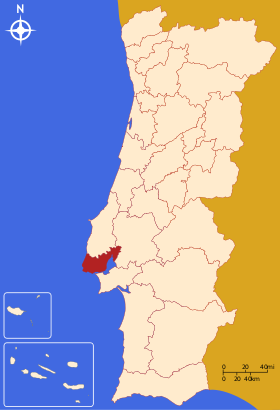Mapa de Grande Lisboa