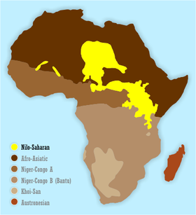 Familia Níger-Congo (amarillo)