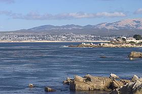 Vista de la bahía de Monterey