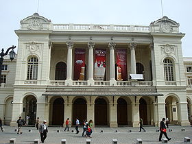 Teatro Municipal de Santiago, sede del Festival OTI de la Canción 1986.