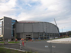 Fornebu Arena, sede del Festival de Eurovisión 2010.