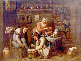 Teniers school Foot operation 1663.jpg