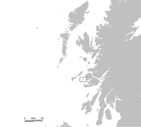 Localización de las islas Treshnish