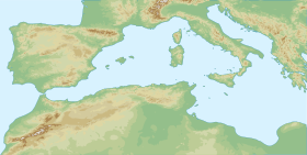 Localización del golfo de Túnez